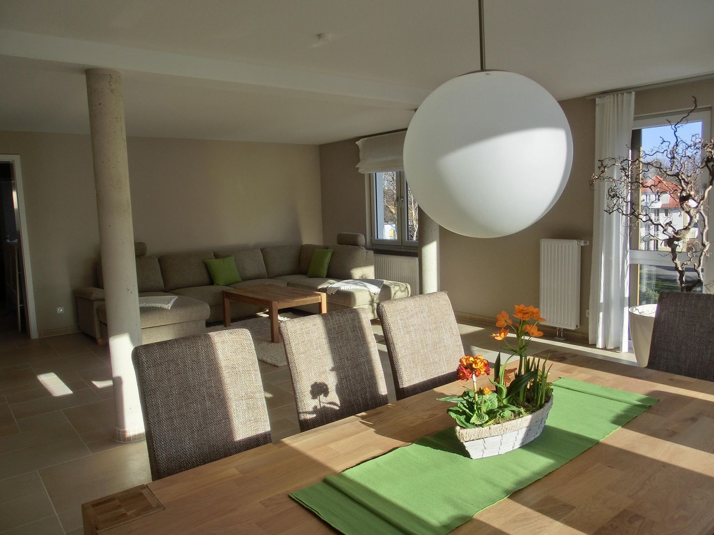  Ferienwohnung i30 "Achterdeck" Graal-Müritz - Wohnzimmer