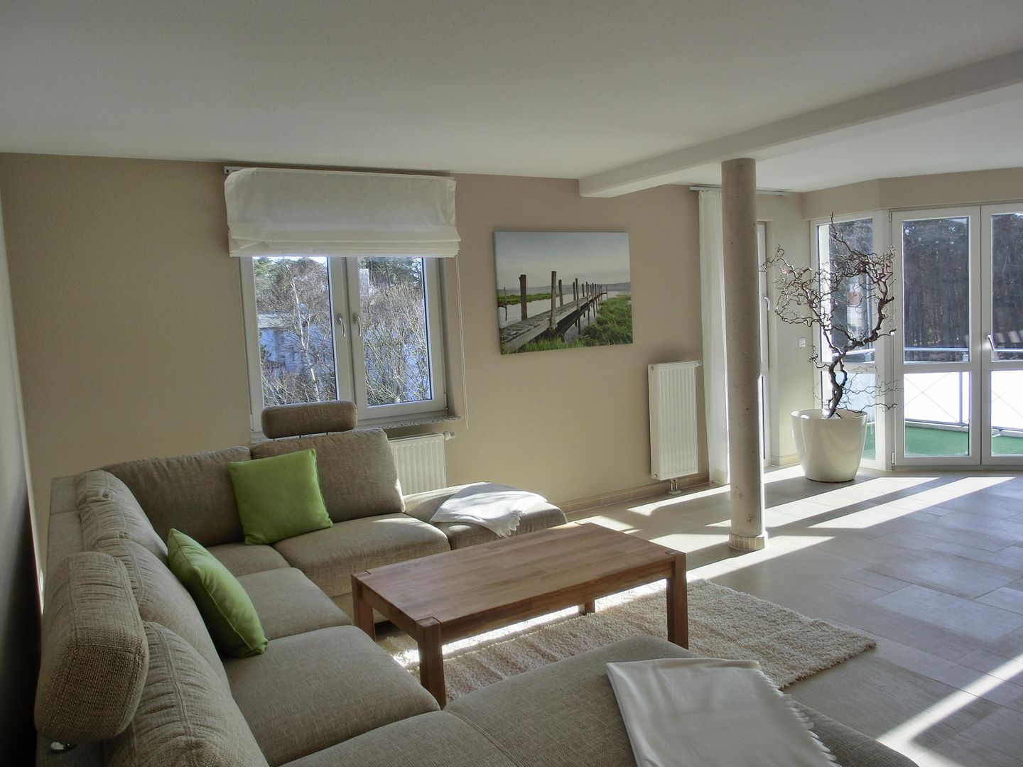 Ferienwohnung i30 "Achterdeck" Graal-Müritz - Wohnzimmer