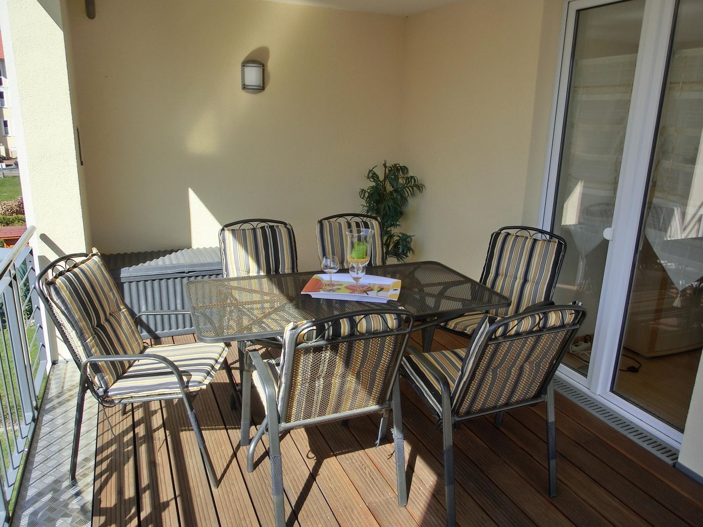  Ferienwohnung L41 "Morgensonne" Graal-Müritz - Balkon