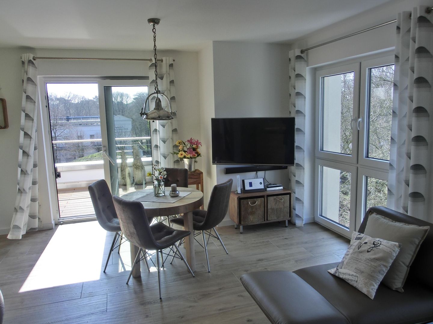  Ferienwohnung LP24 Graal-Müritz - Wohnzimmer