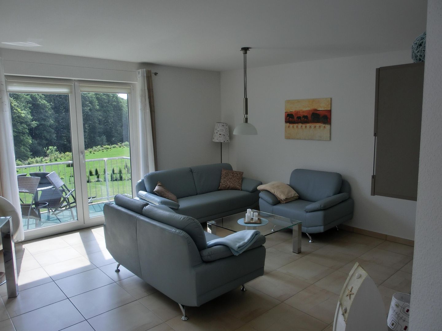  Ferienwohnung KWE 1 OG "MeerZeit" Graal-Müritz Küstenwald - Wohnzimmer