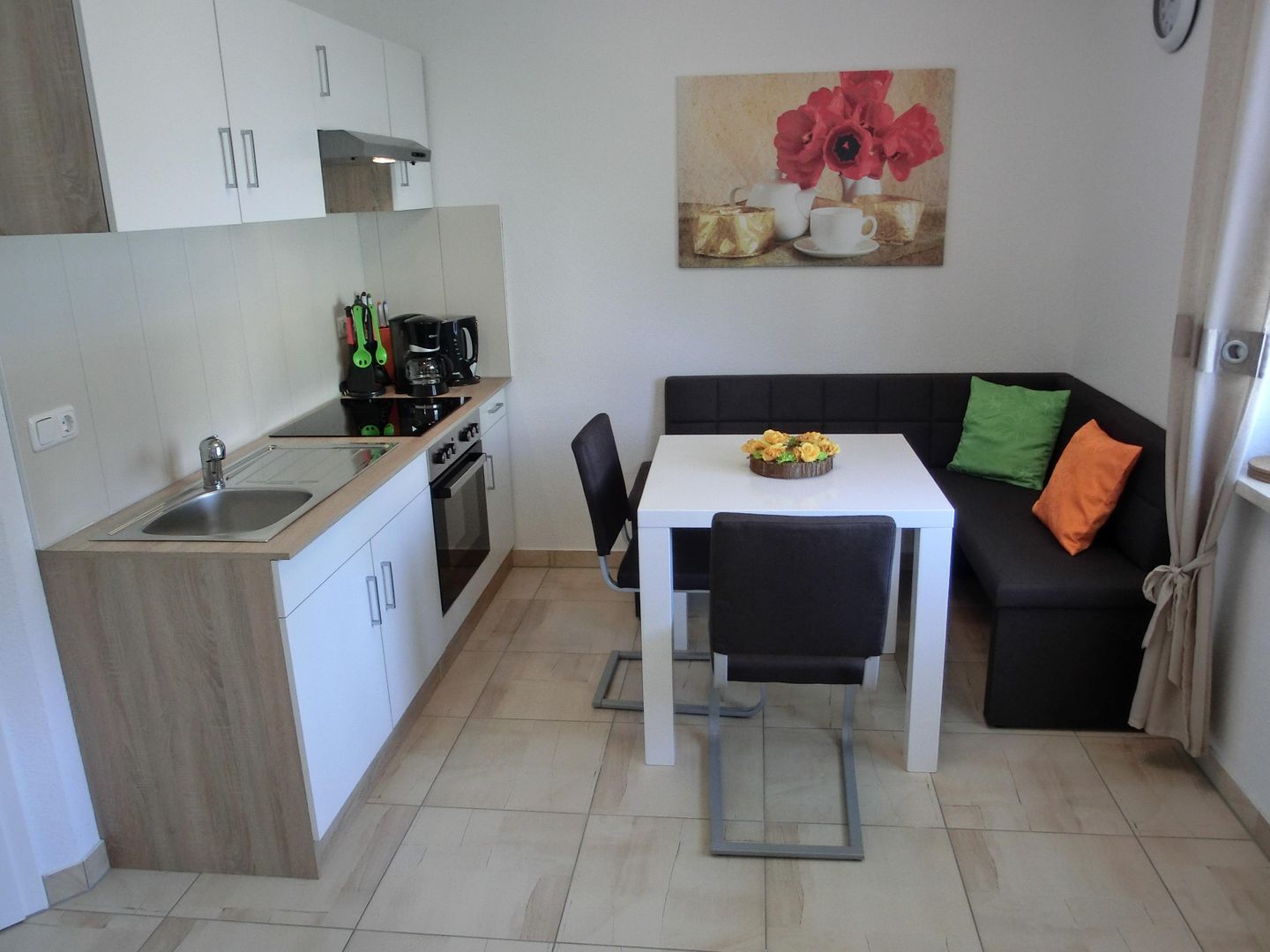  Ferienwohnung KWE 1 OG "MeerZeit" Graal-Müritz Küstenwald - Küche / Küchenzeile