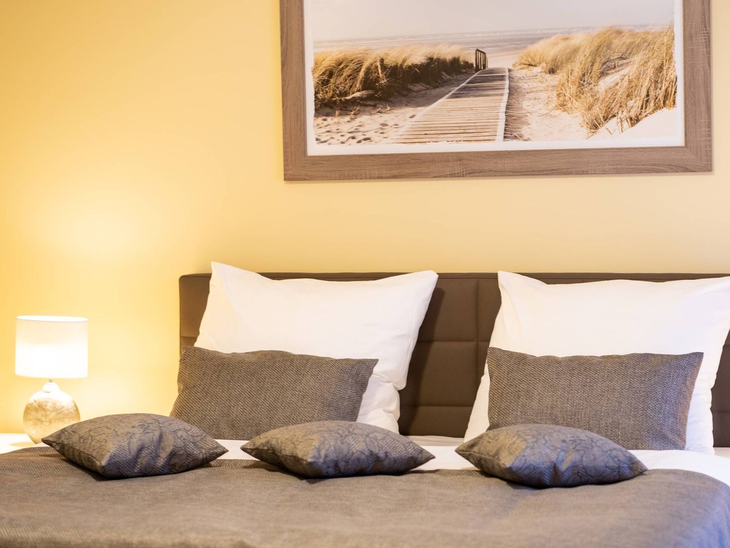 Kaiservillen Heringsdorf Ferienwohnung mit 1 Schlafzimmer und Balkon (D224) Insel Usedom - Schlafzimmer