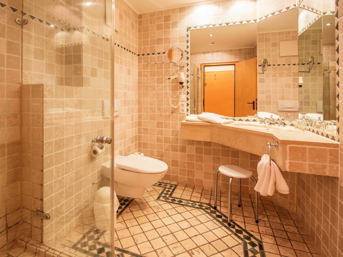 Strandvillen Binz Ferienwohnung mit 1 Schlafzimmer und Balkon (AH/564) Insel Rügen - Badezimmer