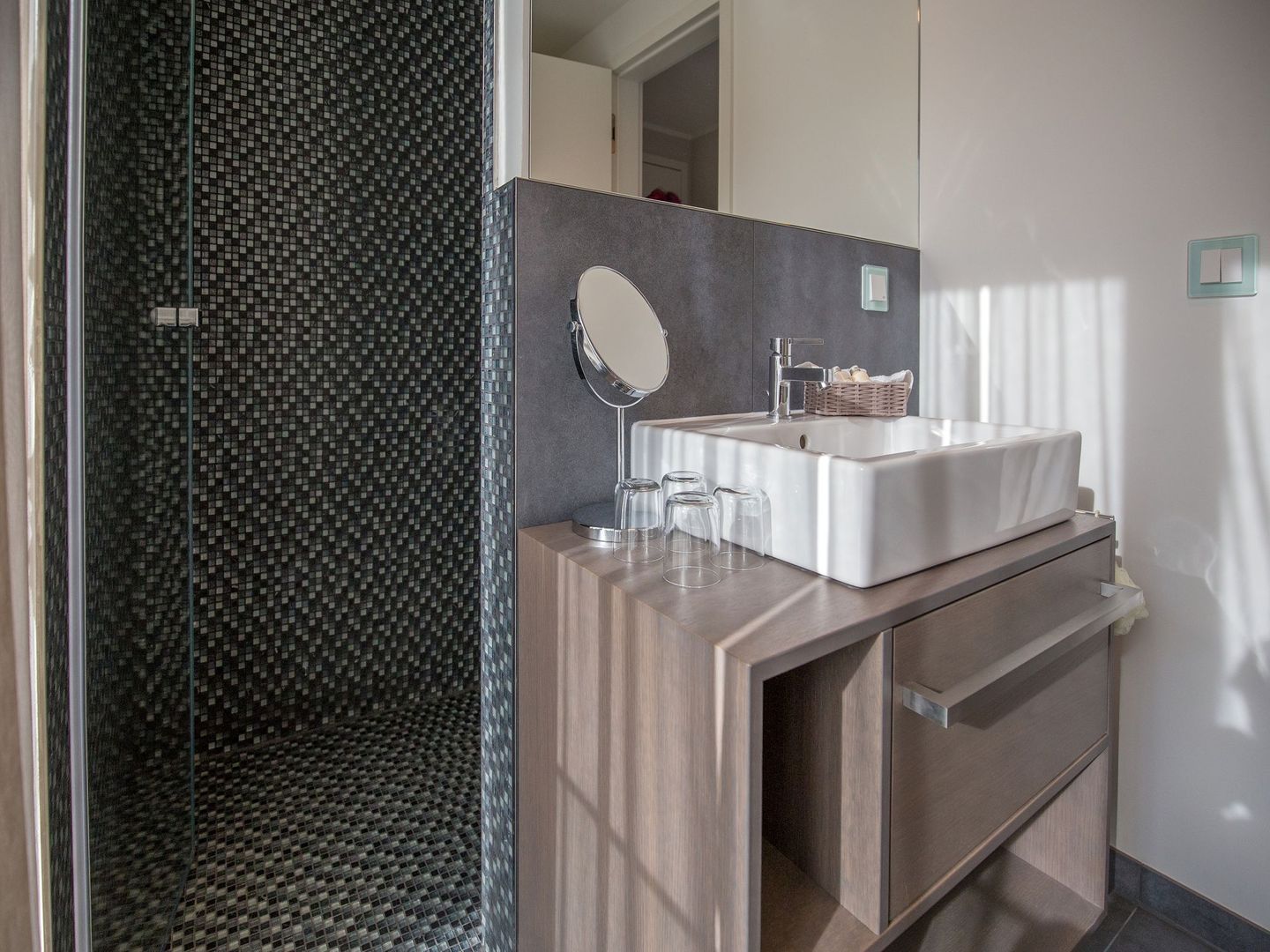 Dünenresidenz Prora Ferienwohnung mit 2 Schlafzimmern zur Sonnenseite (NP/305) Insel Rügen - Badezimmer