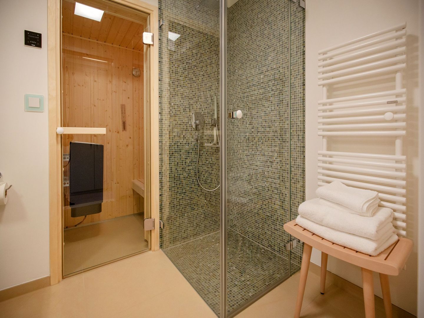 Dünenresidenz Prora Ferienwohnung mit Meerblick, 1 Schlafzimmer und Balkon (NP/321) Insel Rügen - Badezimmer