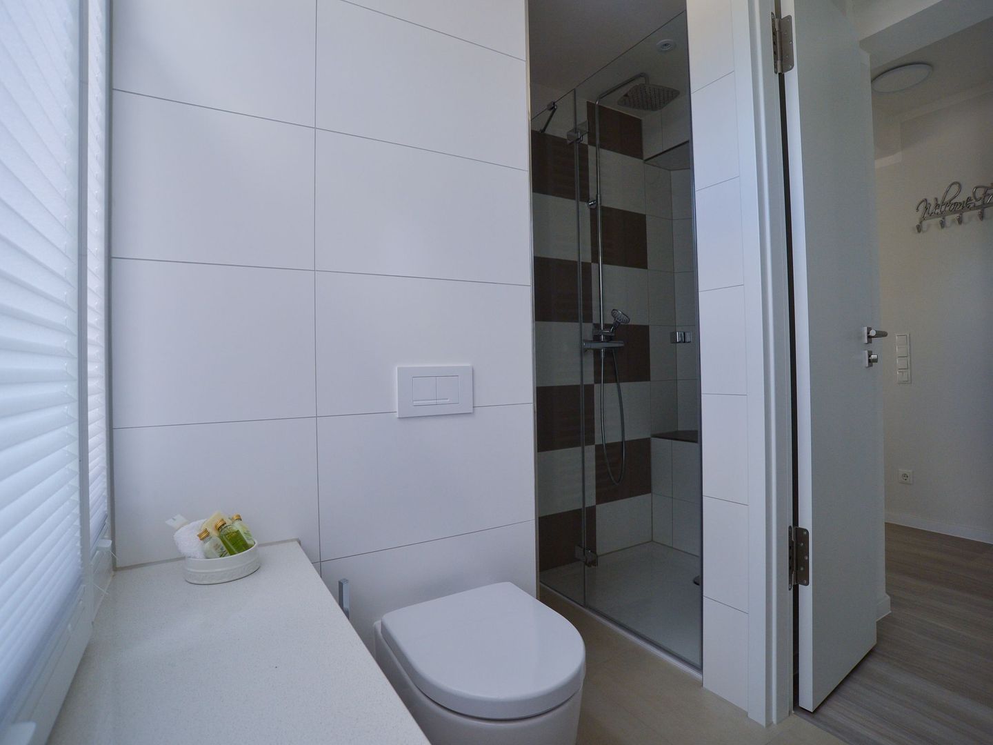 Dünenresidenz Prora Proradies Oberdeck in Prora (B3/4.1) Insel Rügen - Badezimmer