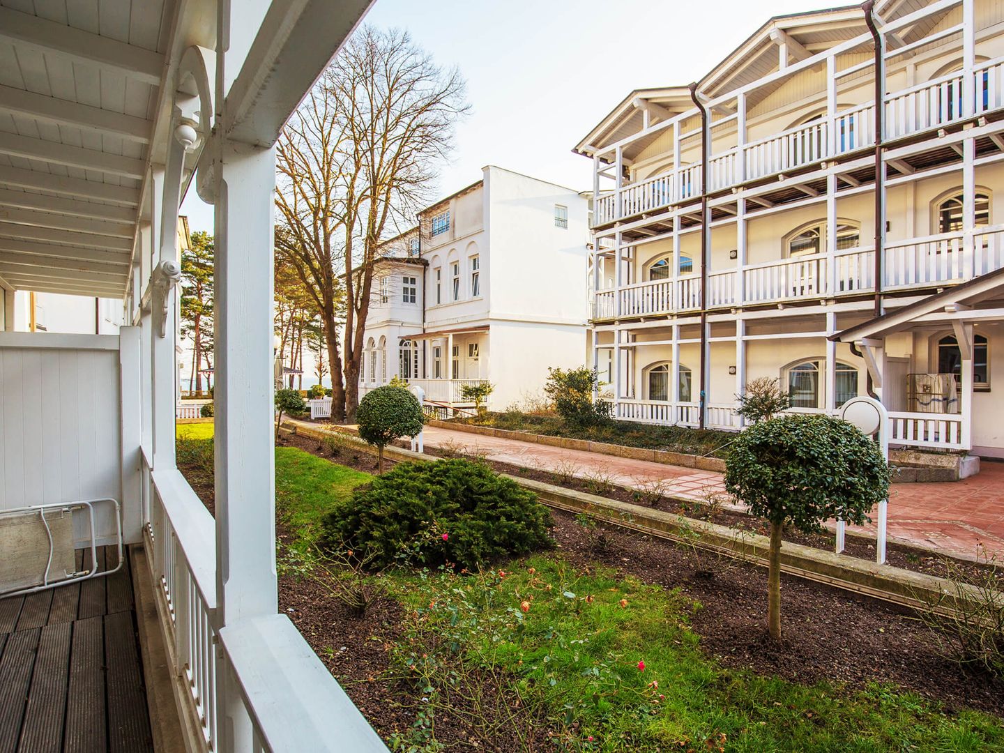 Strandvillen Binz Ferienwohnung mit 1 Schlafzimmer und Balkon (AH/623) Insel Rügen - Hauptansicht