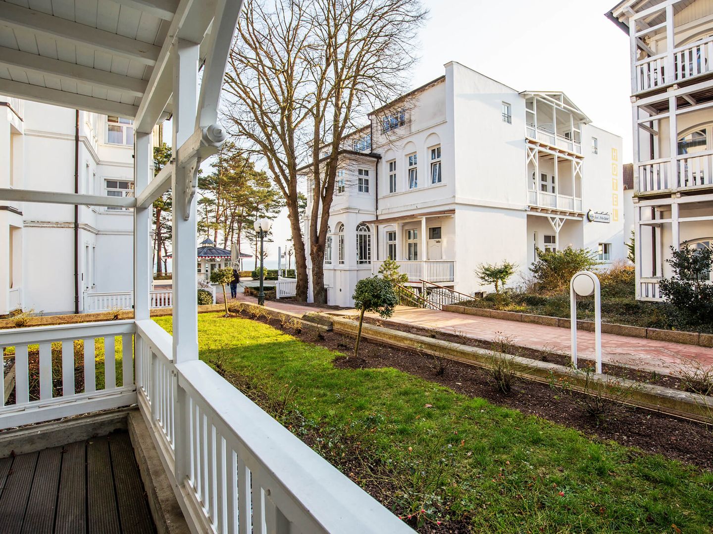 Strandvillen Binz Ferienwohnung mit Meerblick, 2 Schlafzimmern und Balkon (AH/624) Insel Rügen - Hauptansicht