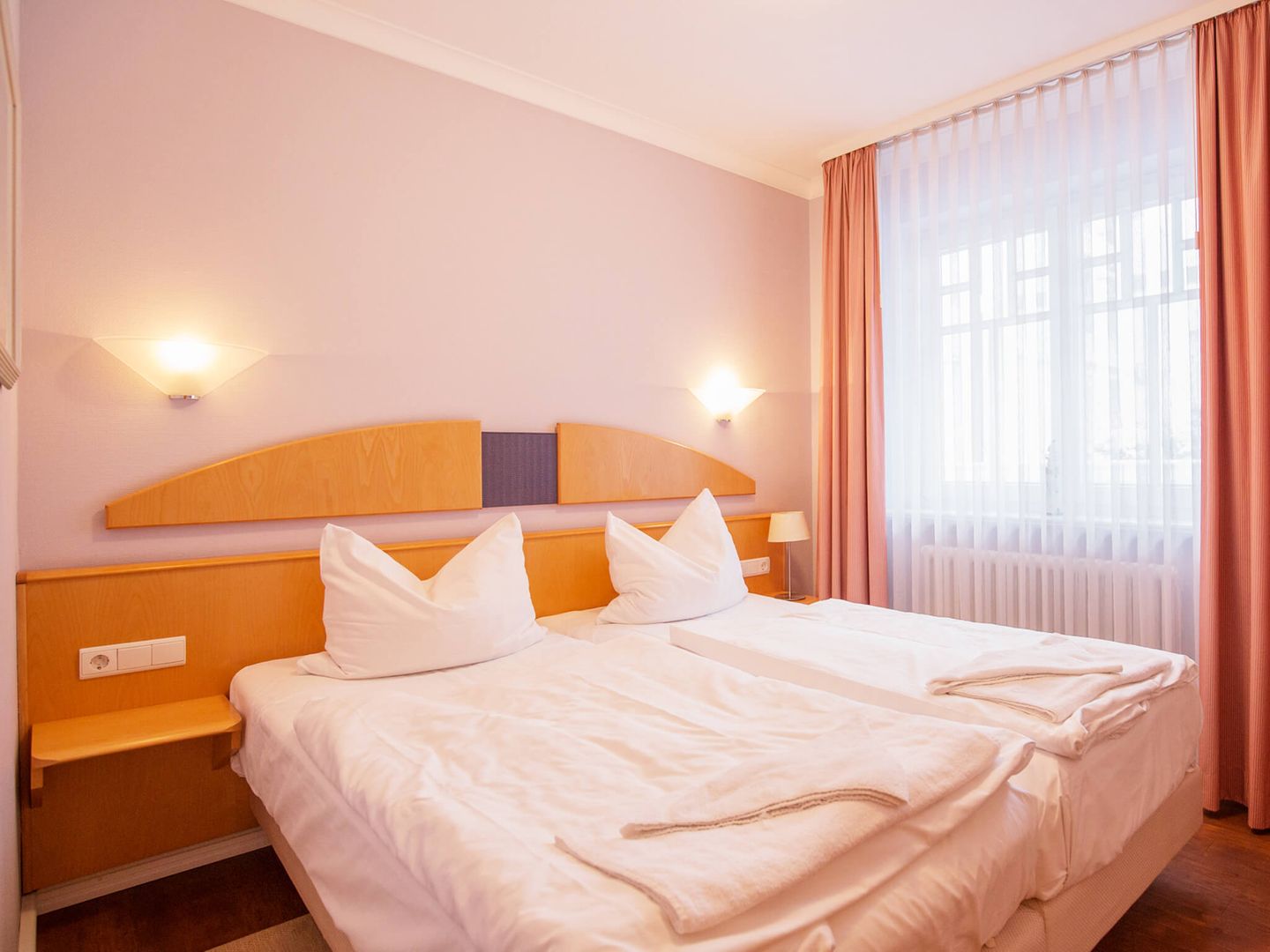 Strandvillen Binz Ferienwohnung mit Meerblick, 2 Schlafzimmern und Balkon (AH/624) Insel Rügen - Schlafzimmer