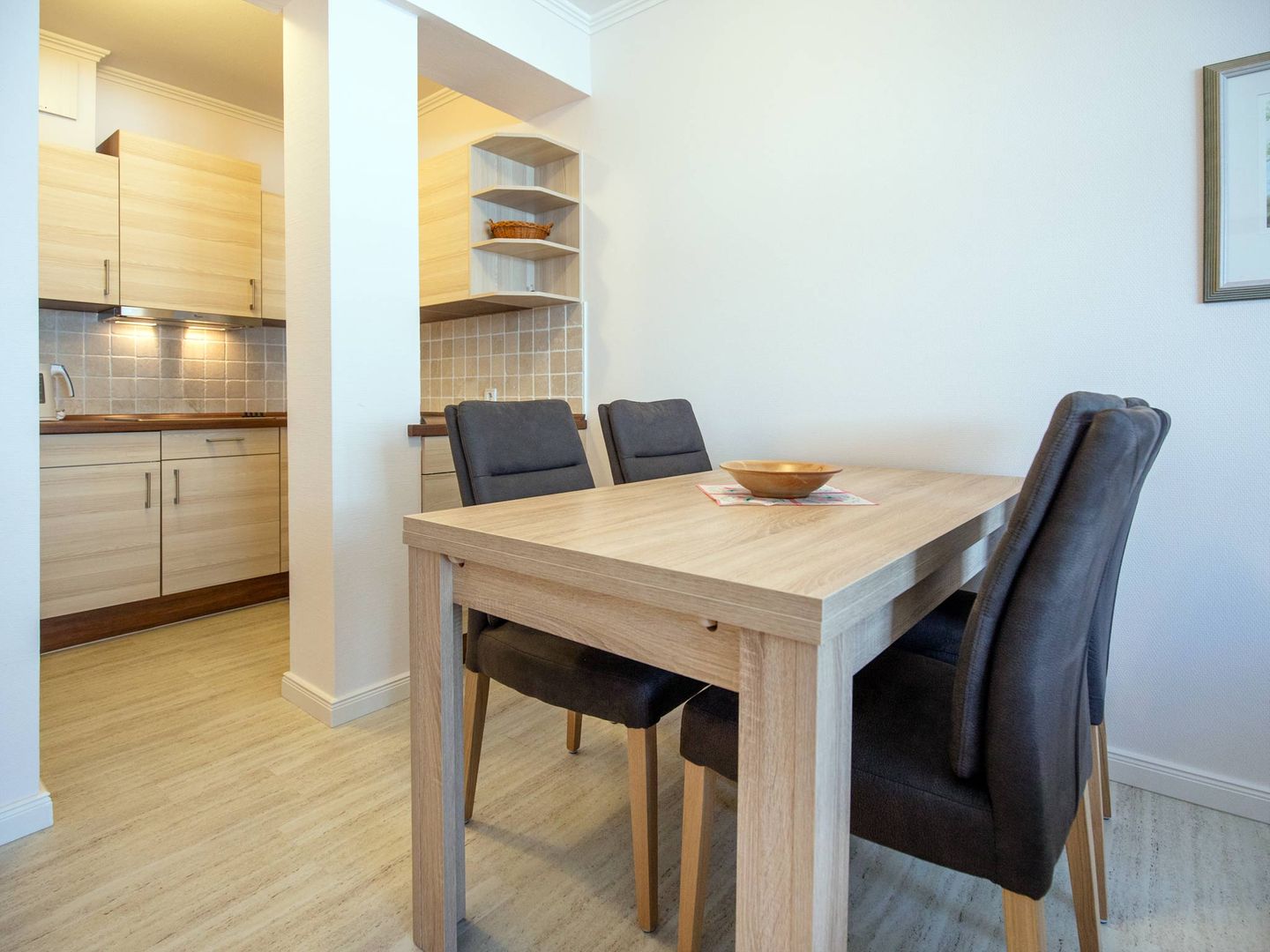 Strandvillen Binz Ferienwohnung mit 1 Schlafzimmer und Balkon (AH/627) Insel Rügen - Küche / Küchenzeile