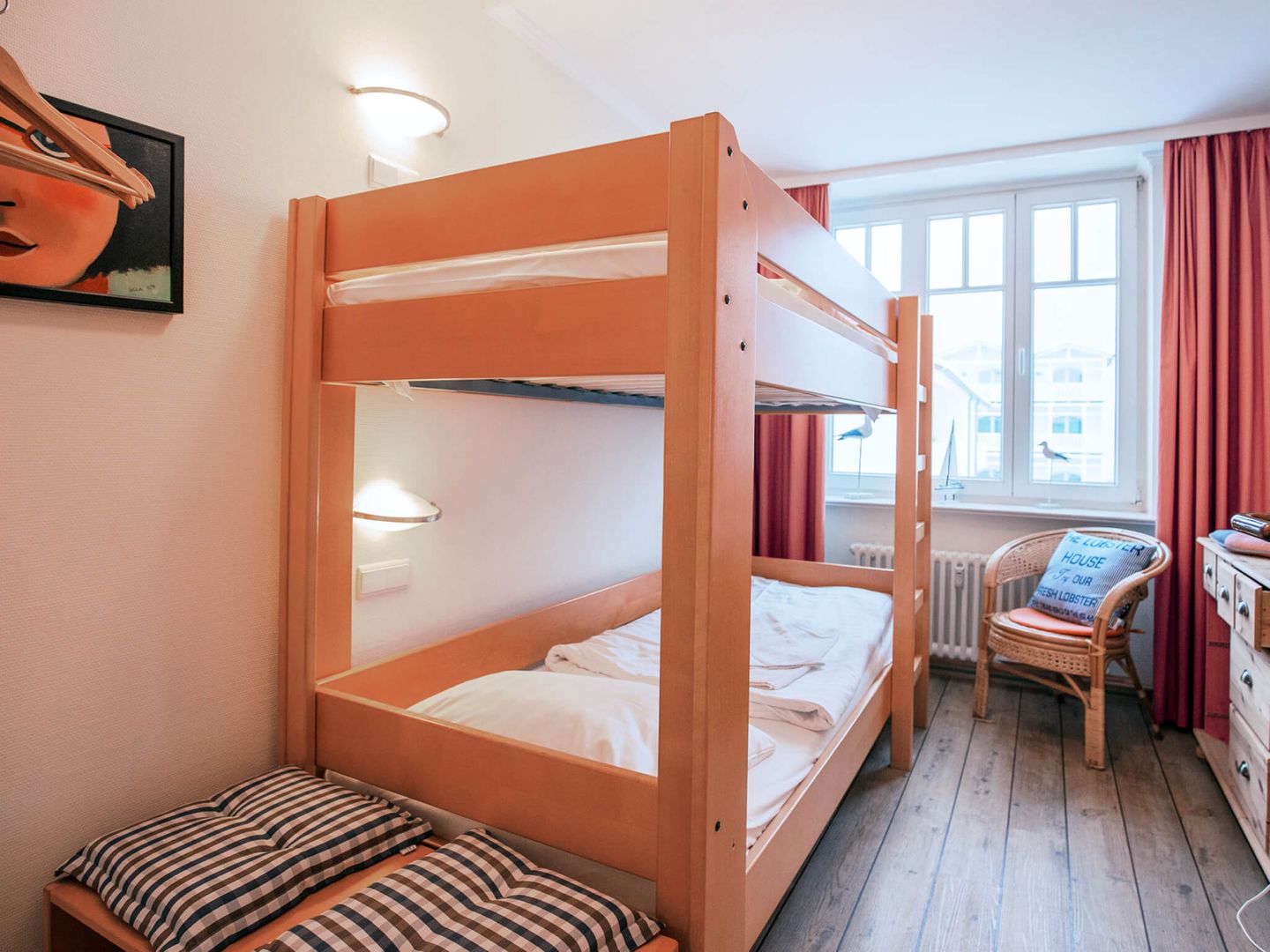 Strandvillen Binz Ferienwohnung mit 2 Schlafzimmern und Balkon (AH/720) Insel Rügen - Schlafzimmer