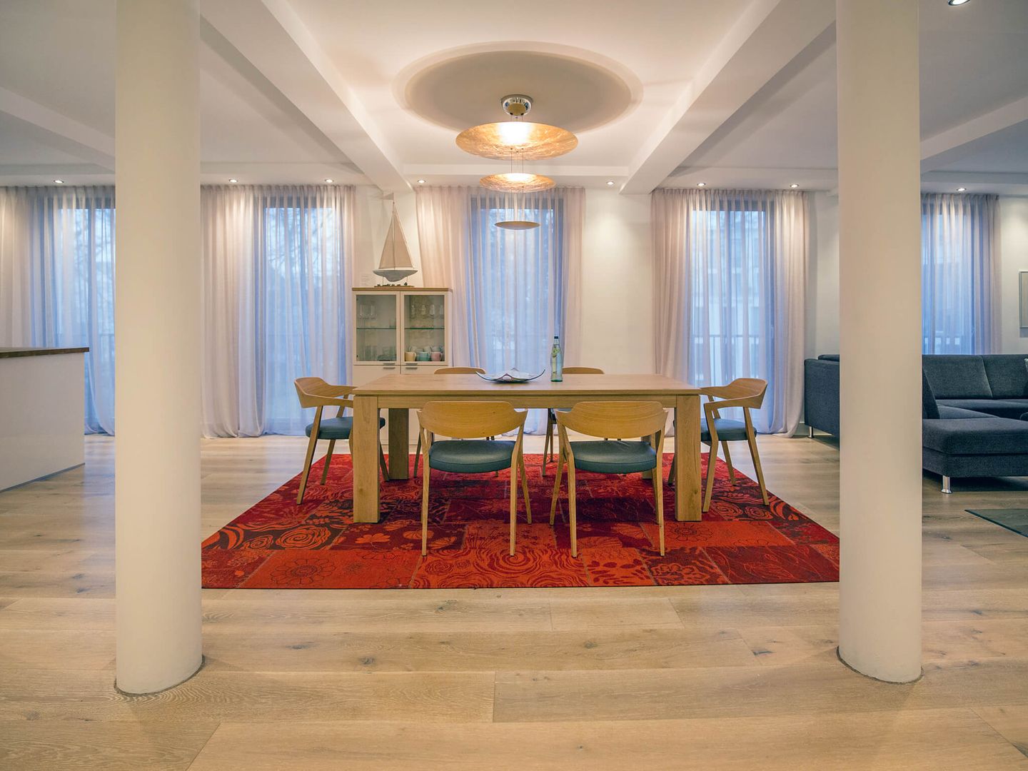 Strandvillen Binz Ferienwohnung mit 2 Schlafzimmern und Balkon (PVA/06) Insel Rügen - Wohnzimmer