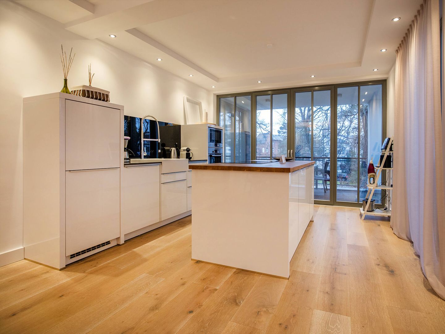 Strandvillen Binz Ferienwohnung mit 2 Schlafzimmern und Balkon (PVA/06) Insel Rügen - Küche / Küchenzeile