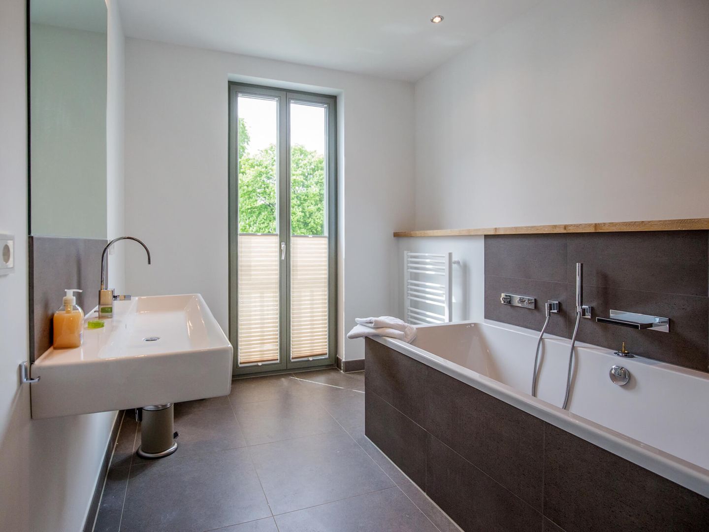 Strandvillen Binz Ferienwohnung mit 2 Schlafzimmern und Balkon (PVA/06) Insel Rügen - Badezimmer