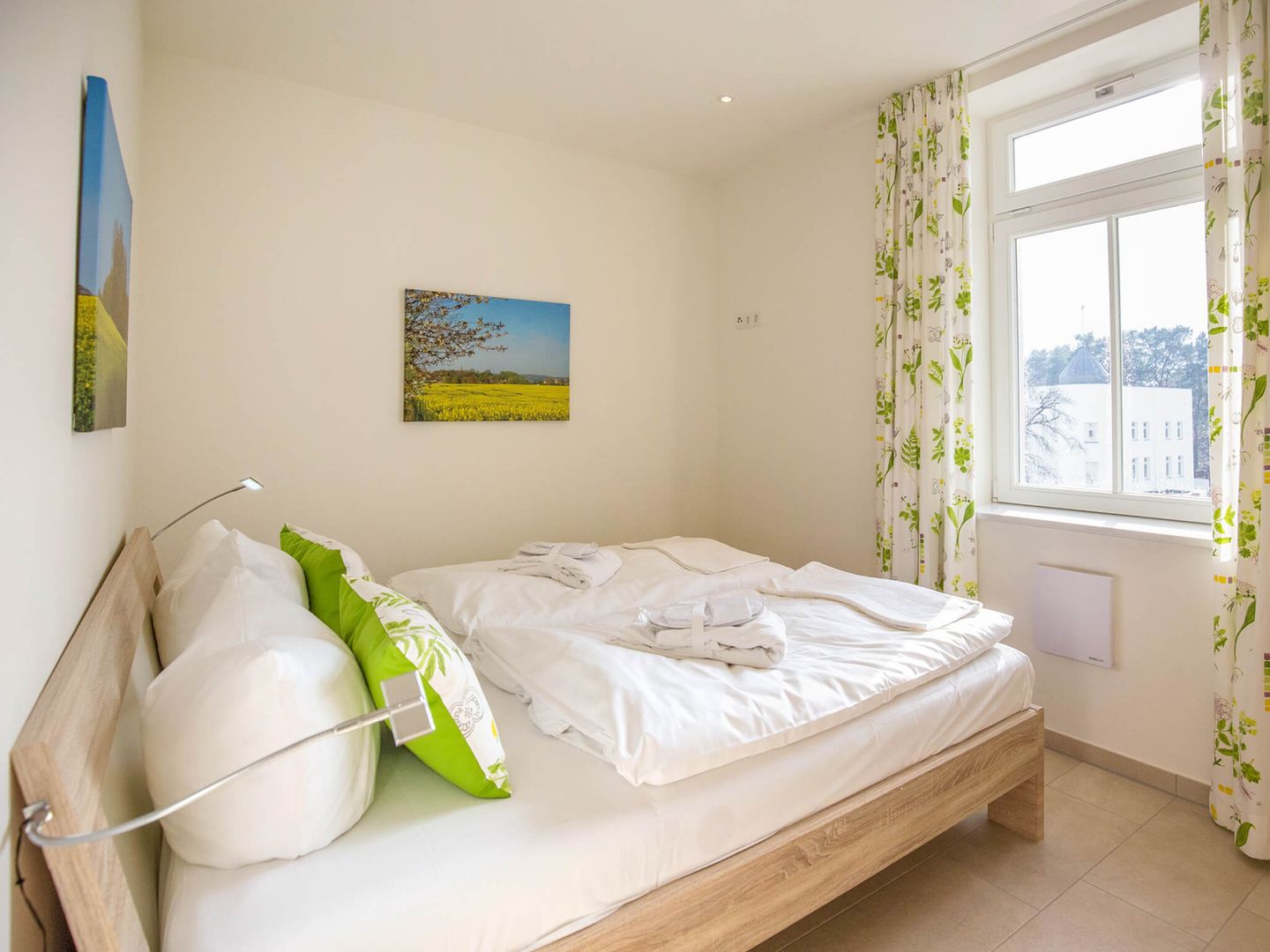 Strandvillen Binz Ferienwohnung mit 1 Schlafzimmer und Balkon (SV/007) Insel Rügen - Schlafzimmer