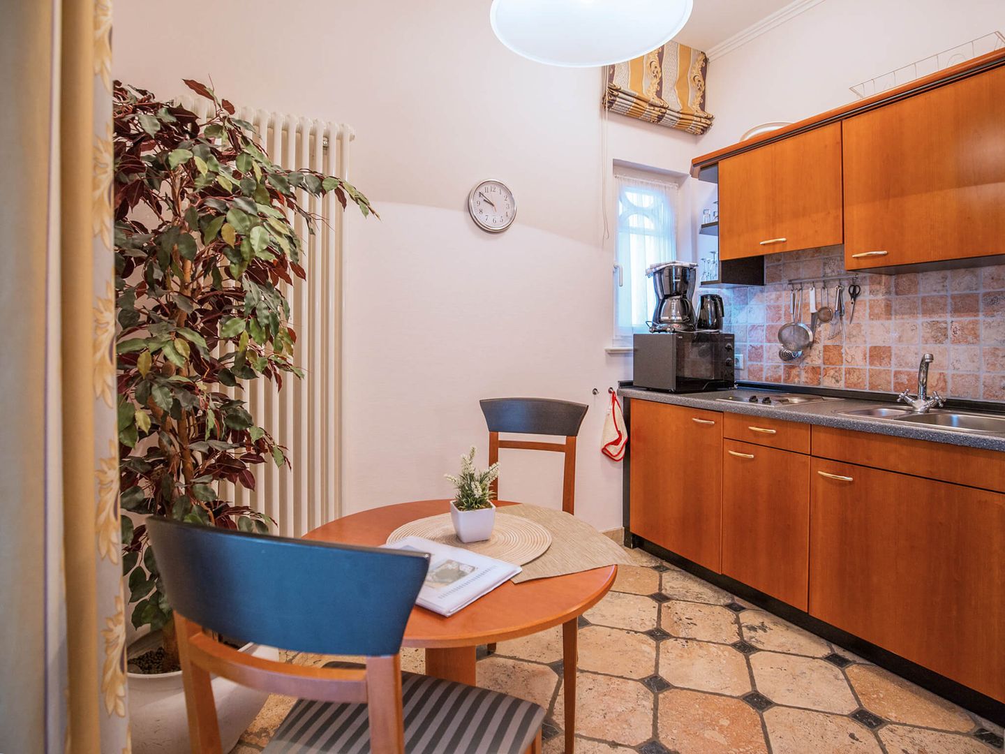 Strandvillen Binz 1-Raum-Ferienwohnung mit Balkon (SV/554) Insel Rügen - Küche / Küchenzeile