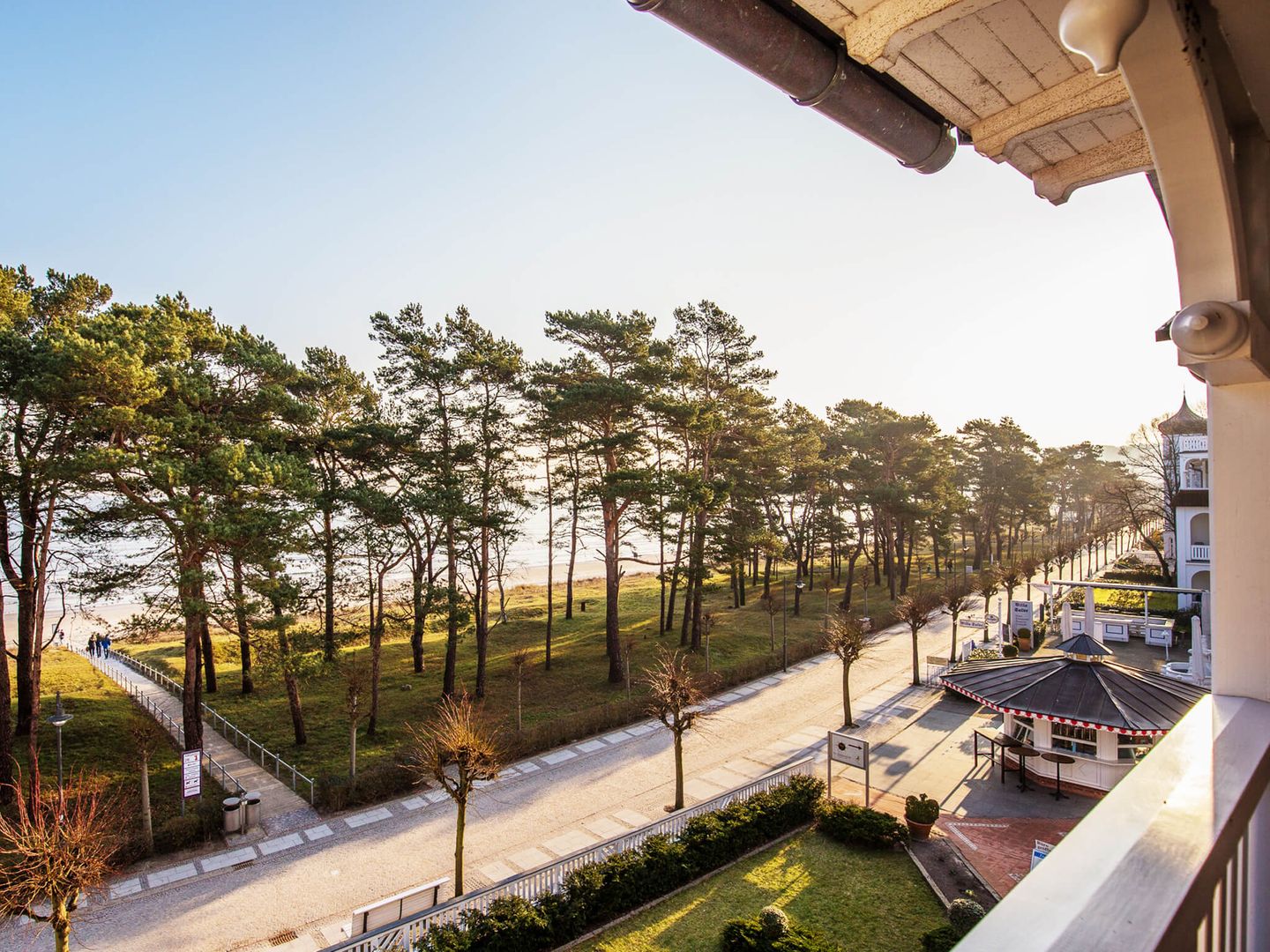 Strandvillen Binz Ferienwohnung mit Meerblick, 1 Schlafzimmer und Balkon (SV/617) Insel Rügen - Balkon