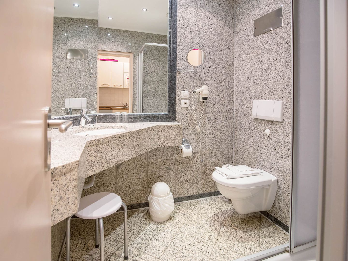 Strandvillen Binz Ferienwohnung mit Meerblick, 1 Schlafzimmer und Balkon (SV/617) Insel Rügen - Badezimmer