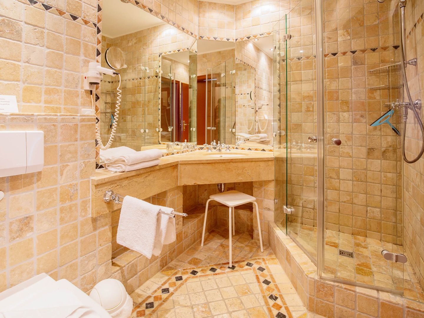 Strandvillen Binz Ferienwohnung mit Meerblick und 1 Schlafzimmer (SV/701) Insel Rügen - Badezimmer