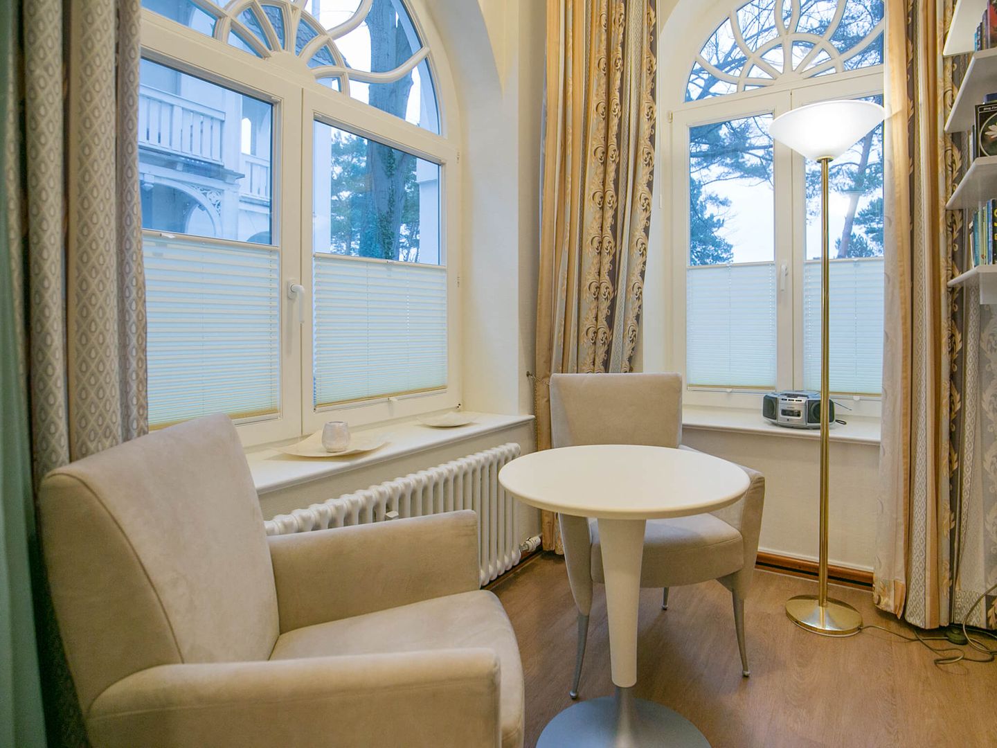 Strandvillen Binz Ferienwohnung mit Meerblick und 2 Schlafzimmern (SV/703) Insel Rügen - Wohnzimmer