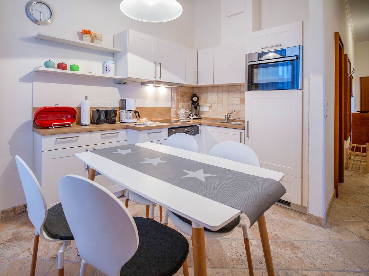 Strandvillen Binz Ferienwohnung mit 2 Schlafzimmern (SV/704) Insel Rügen - Küche / Küchenzeile