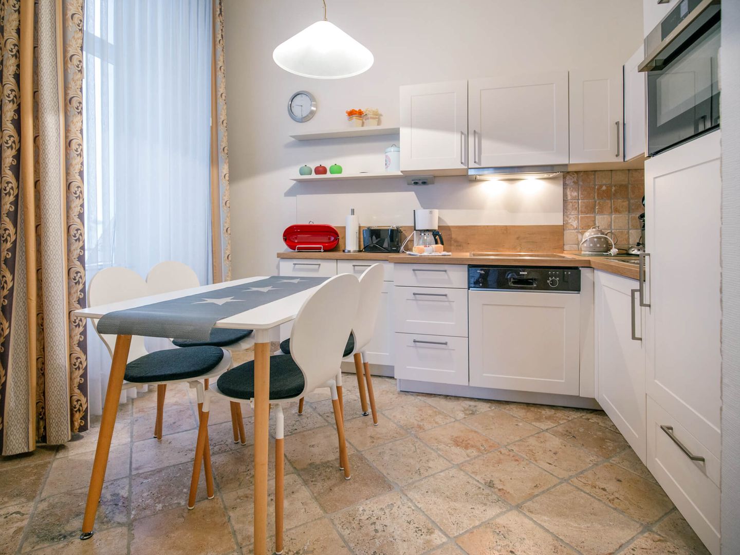 Strandvillen Binz Ferienwohnung mit 2 Schlafzimmern (SV/704) Insel Rügen - Küche / Küchenzeile