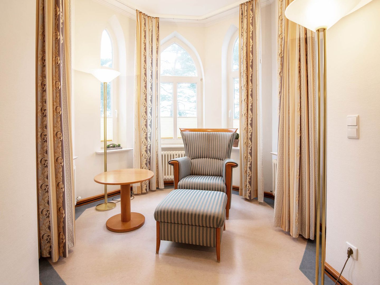 Strandvillen Binz Ferienwohnung mit Meerblick und 1 Schlafzimmer (SV/706) Insel Rügen - Wohnzimmer