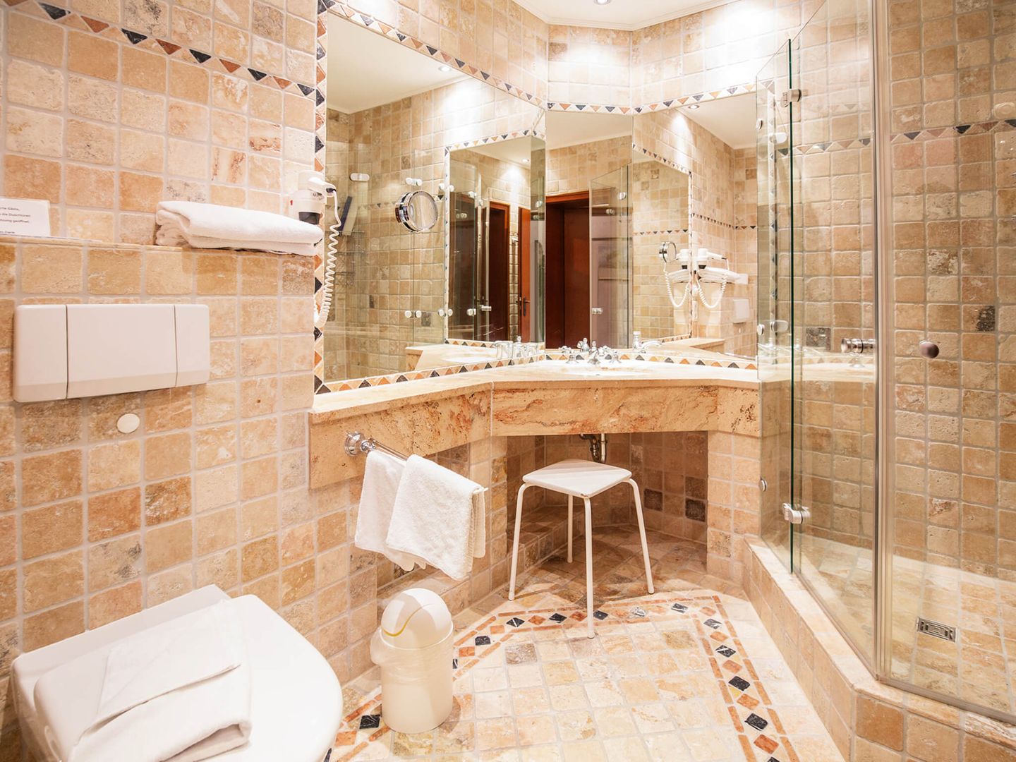 Strandvillen Binz Ferienwohnung mit Meerblick und 1 Schlafzimmer (SV/706) Insel Rügen - Badezimmer