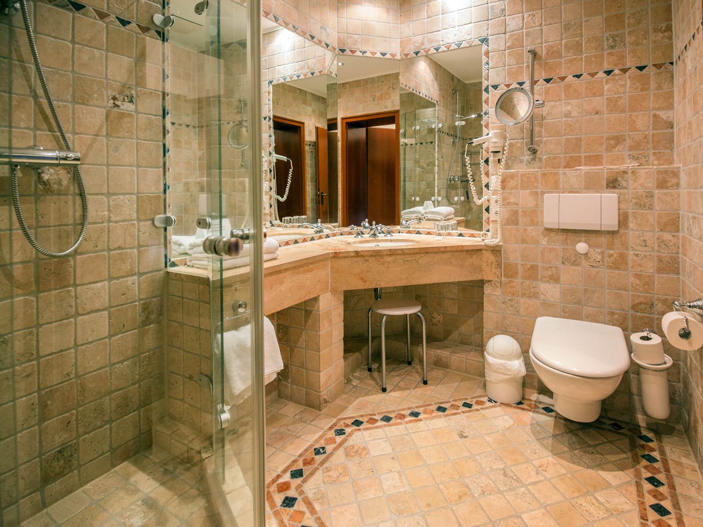 Strandvillen Binz Ferienwohnung mit Meerblick und 2 Schlafzimmern (SV/708) Insel Rügen - Badezimmer