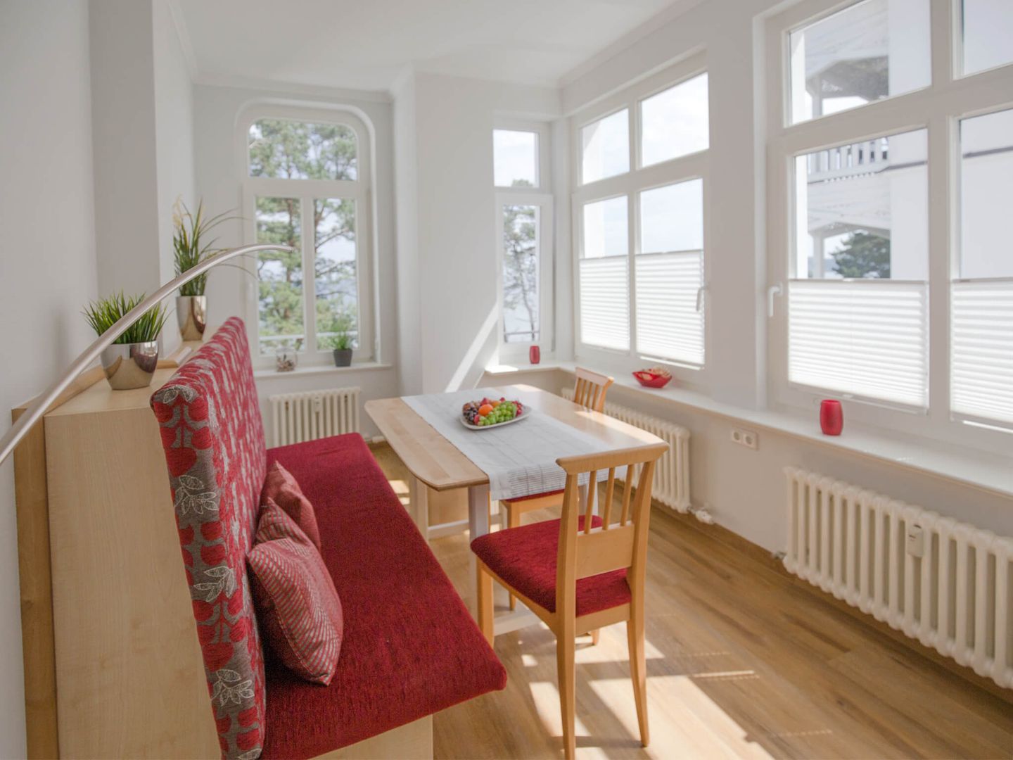Strandvillen Binz Ferienwohnung mit Meerblick und 1 Schlafzimmer (SV/709) Insel Rügen - Wohnzimmer