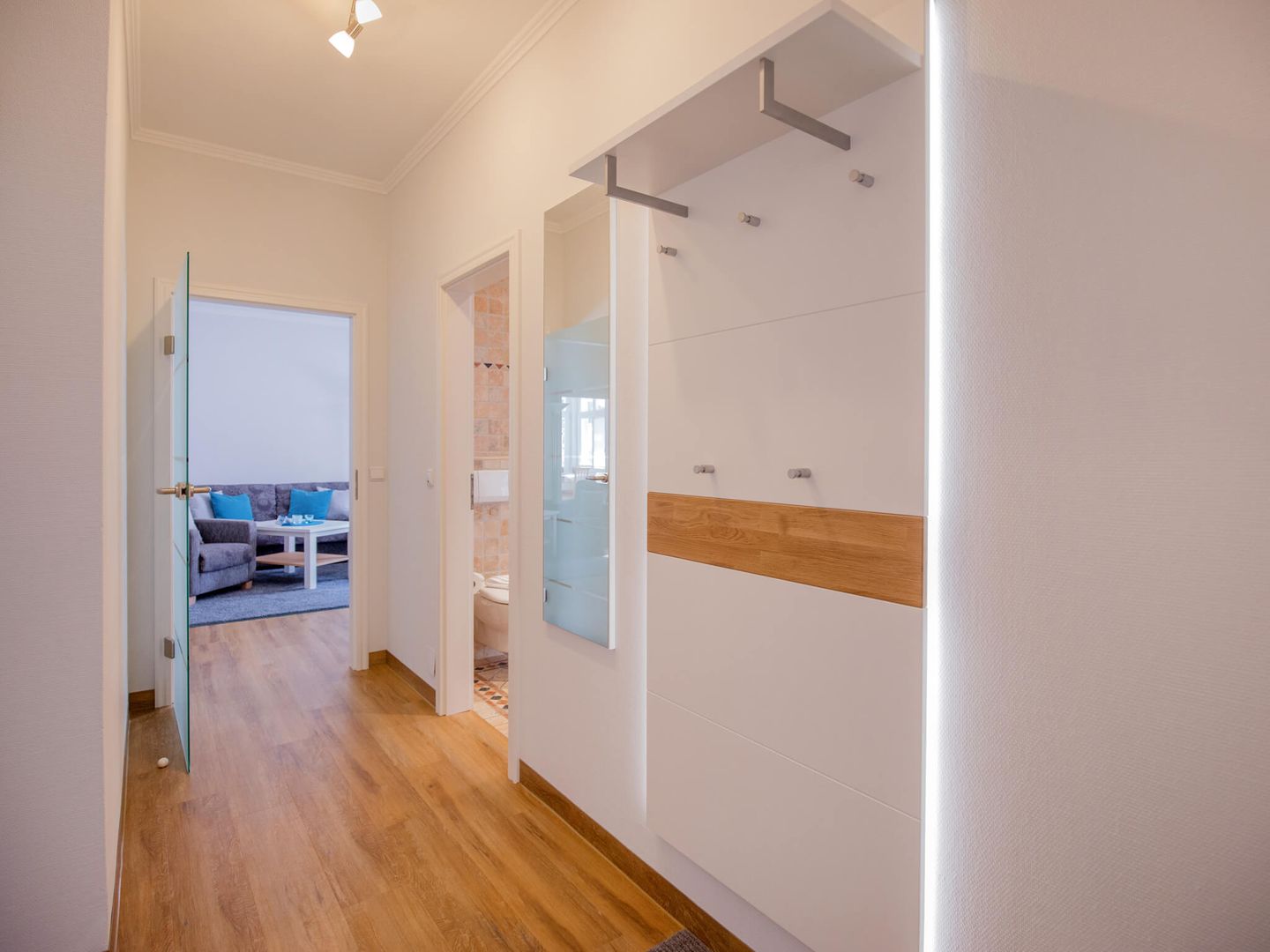 Strandvillen Binz Ferienwohnung mit Meerblick und 1 Schlafzimmer (SV/709) Insel Rügen - Empfang