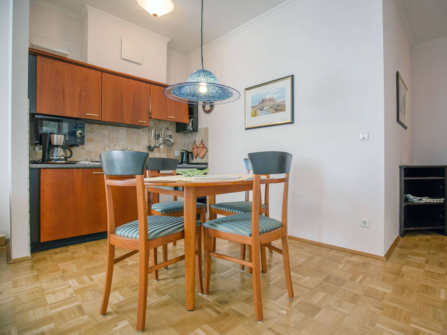 Strandvillen Binz Ferienwohnung mit Meerblick und 1 Schlafzimmer (SV/710) Insel Rügen - Küche / Küchenzeile