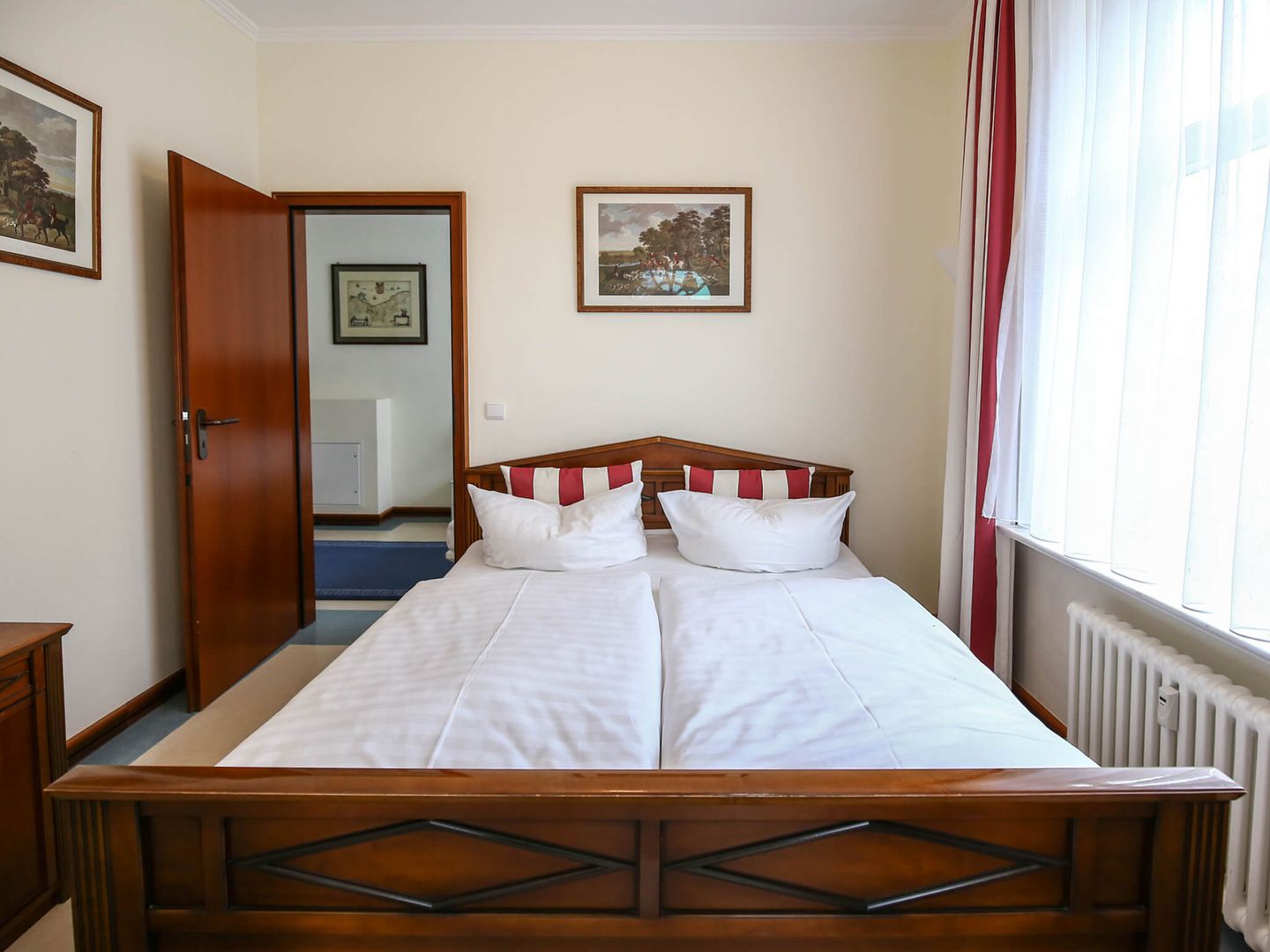 Strandvillen Binz Ferienwohnung mit Meerblick und 2 Schlafzimmern (SV/711) Insel Rügen - Schlafzimmer