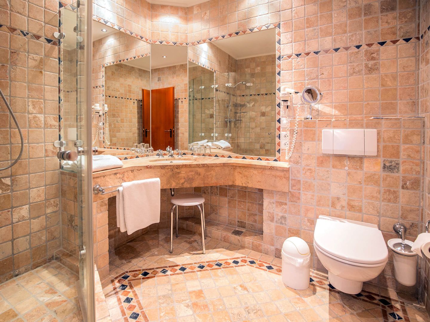 Strandvillen Binz Ferienwohnung mit Meerblick und 2 Schlafzimmern (SV/711) Insel Rügen - Badezimmer