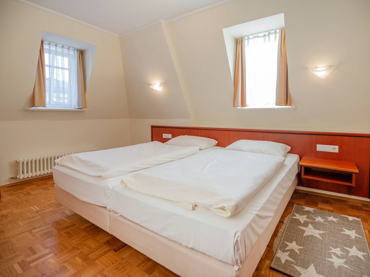 Strandvillen Binz Ferienwohnung mit Meerblick, 2 Schlafzimmern und Balkon (SV/713) Insel Rügen - Schlafzimmer