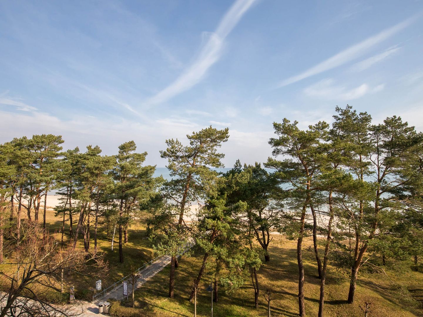 Strandvillen Binz Ferienwohnung mit Meerblick, 2 Schlafzimmern und Balkon (SV/714) Insel Rügen - Meerblick