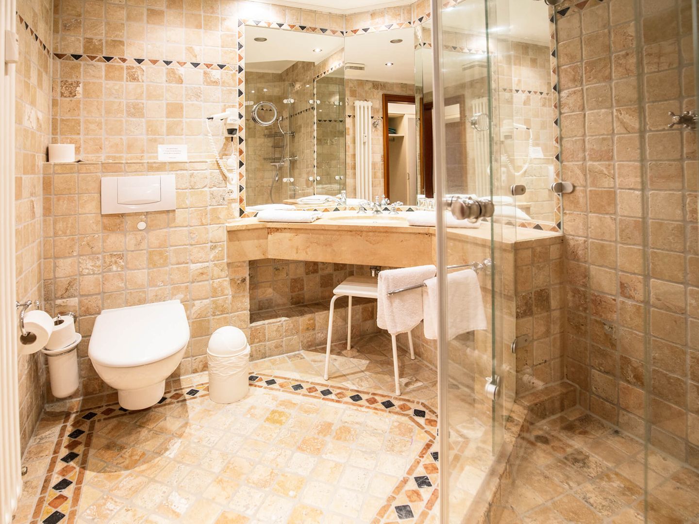 Strandvillen Binz Ferienwohnung mit Meerblick, 1 Schlafzimmer und Balkon (SV/752) Insel Rügen - Badezimmer