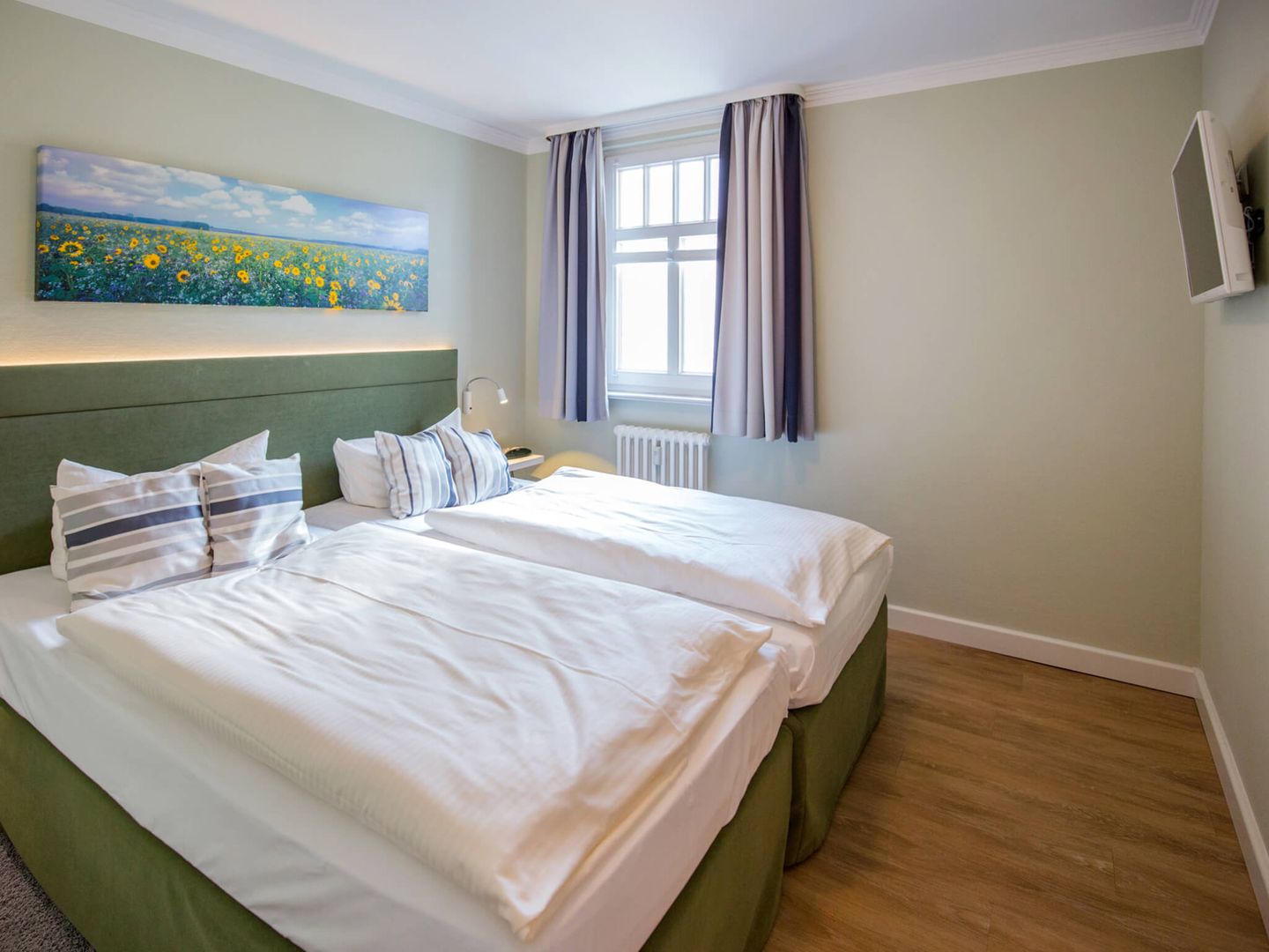 Strandvillen Binz Ferienwohnung mit Meerblick, 1 Schlafzimmer und Balkon (SV/762) Insel Rügen - Schlafzimmer