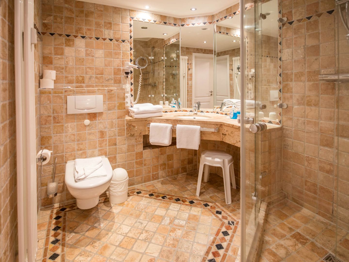 Strandvillen Binz Ferienwohnung mit Meerblick, 1 Schlafzimmer und Balkon (SV/762) Insel Rügen - Badezimmer