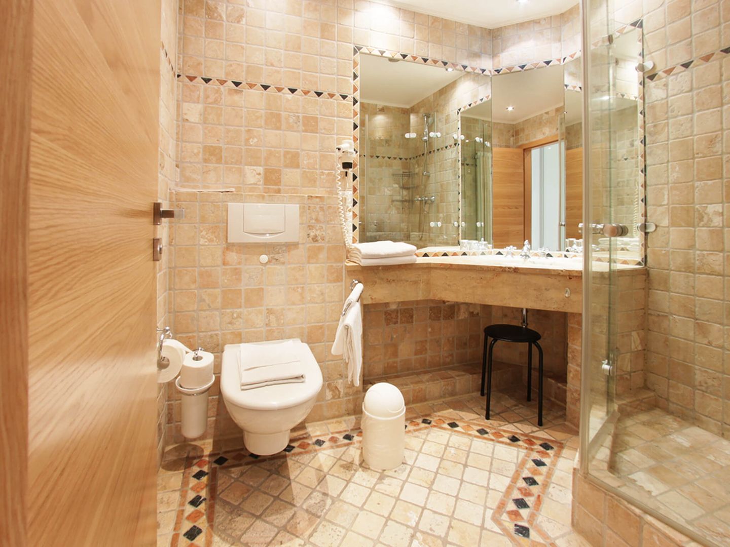 Strandvillen Binz Ferienwohnung mit Meerblick, 2 Schlafzimmern und Balkon (SV/768) Insel Rügen - Badezimmer