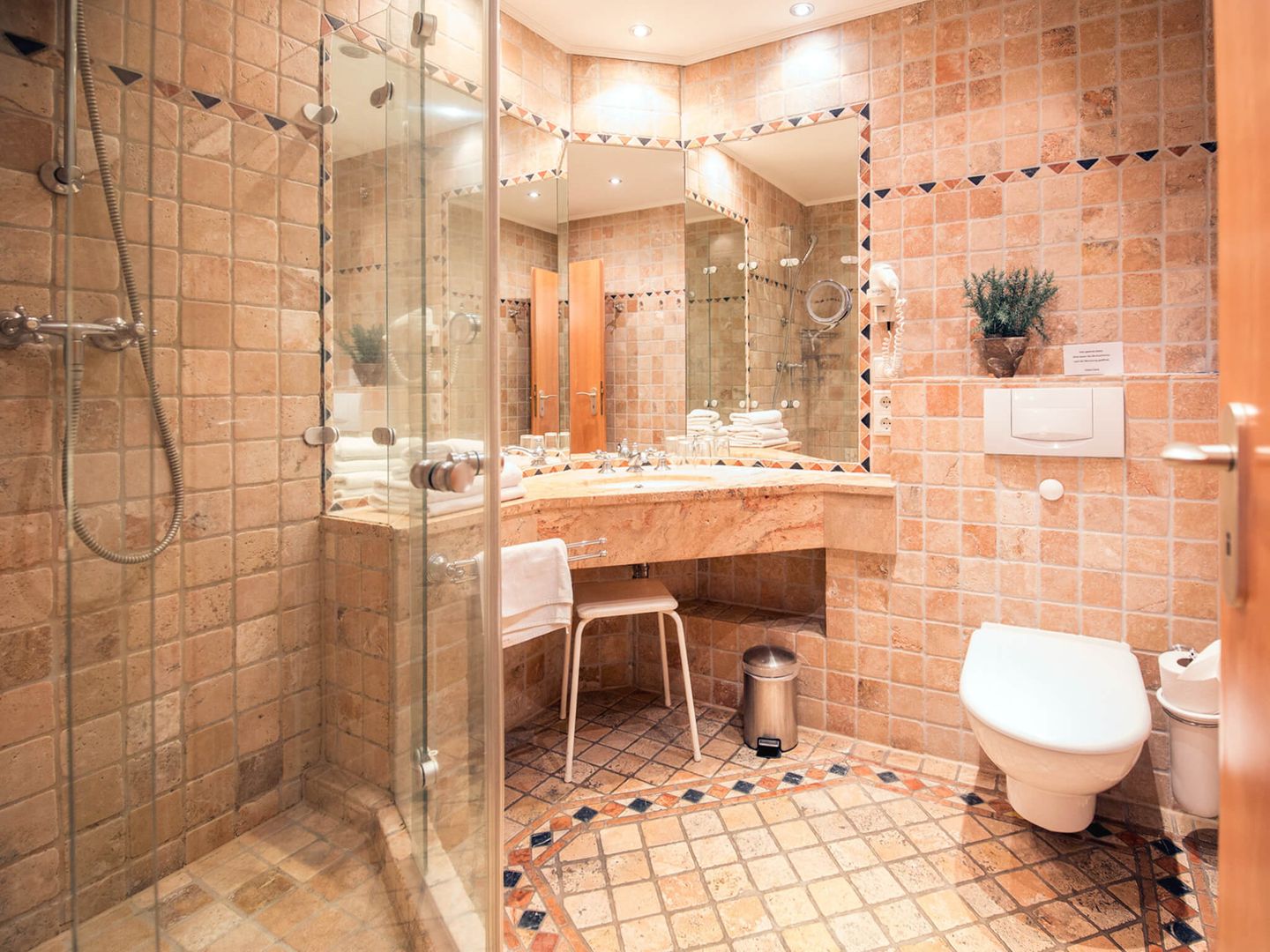 Strandvillen Binz Ferienwohnung mit Meerblick, 1 Schlafzimmer und Balkon (SV/769) Insel Rügen - Badezimmer