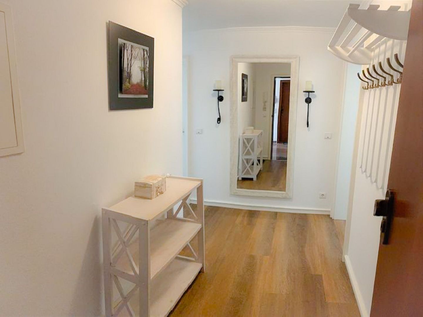 Dünenpark Binz Komfortplus Ferienwohnung mit 1 Schlafzimmer und Balkon im Obergeschoss (046) Insel Rügen - Empfang