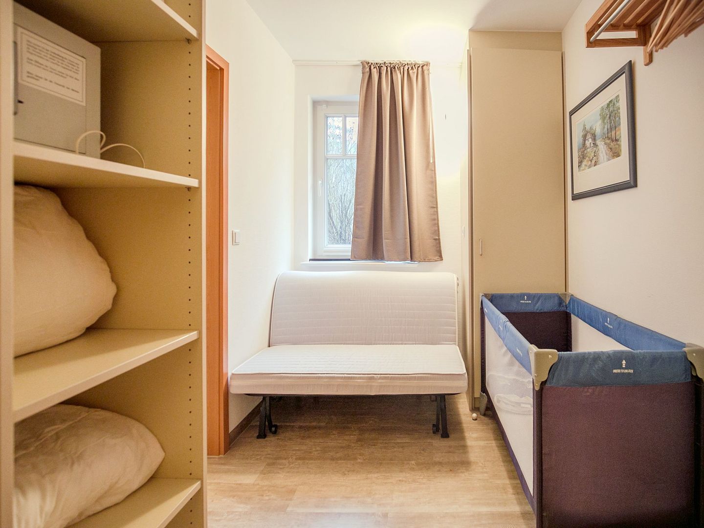 Dünenpark Binz Komfort Ferienwohnung mit 1 Schlafzimmer und Terrasse im Erdgeschoss (097) Insel Rügen - Schlafzimmer