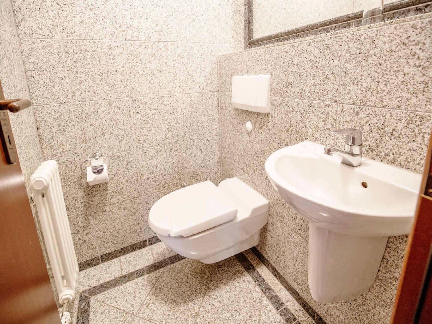 Dünenpark Binz Komfort Ferienwohnung mit 2 Schlafzimmern und Balkon im Dachgeschoss (218) Insel Rügen - Badezimmer