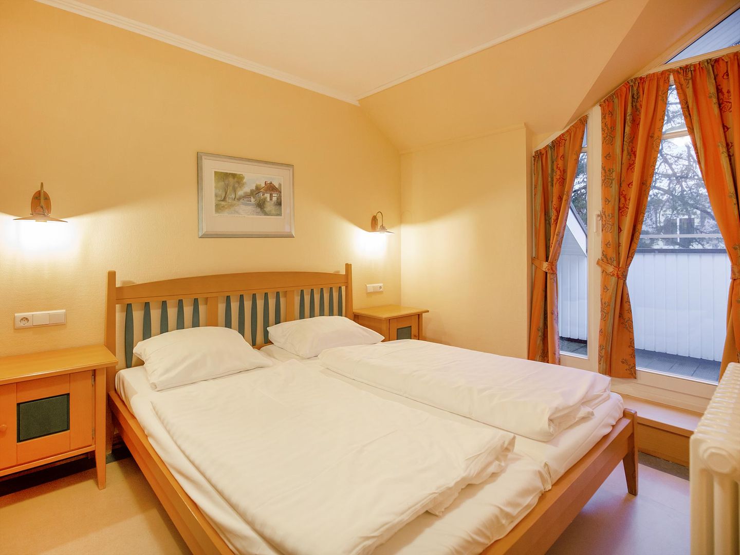 Dünenpark Binz - Klassik Appartement mit 2 Schlafzimmern und Balkon im