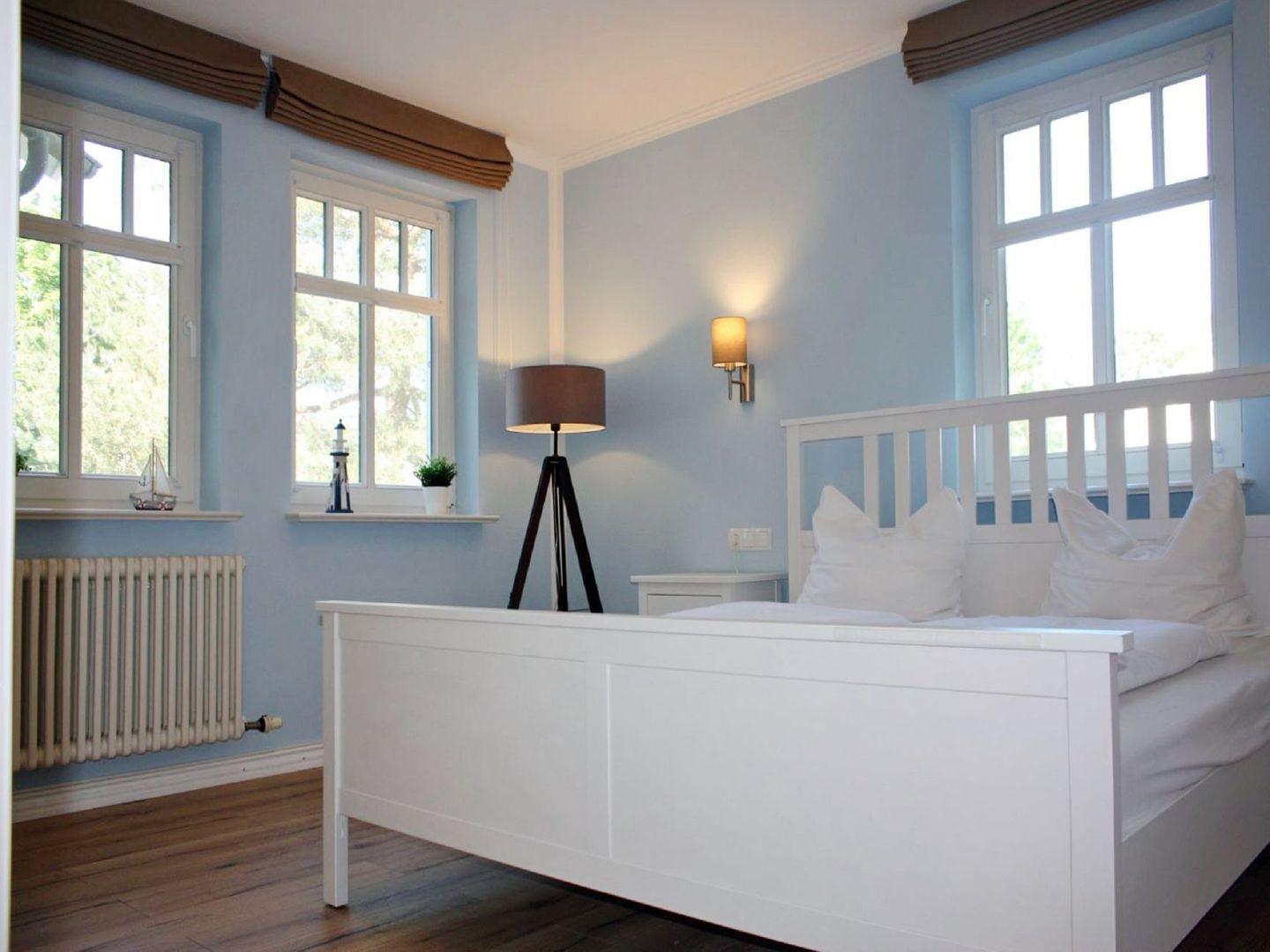 Dünenpark Binz Komfortplus Ferienwohnung mit 2 Schlafzimmern und Terrasse im Erdgeschoss (276) Insel Rügen - Schlafzimmer