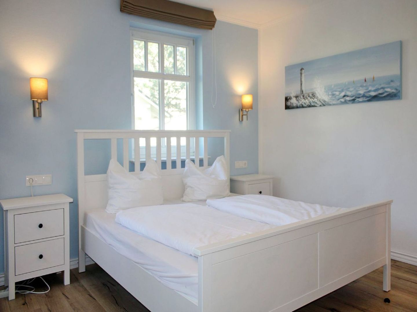 Dünenpark Binz Komfortplus Ferienwohnung mit 2 Schlafzimmern und Terrasse im Erdgeschoss (276) Insel Rügen - Schlafzimmer