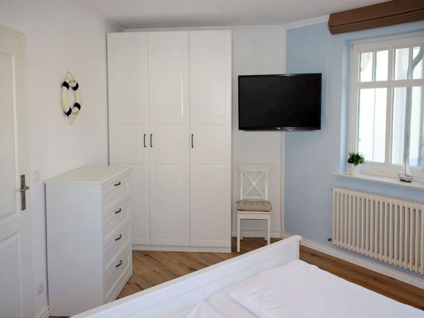 Dünenpark Binz Komfortplus Ferienwohnung mit 2 Schlafzimmern und Terrasse im Erdgeschoss (276) Insel Rügen - Schlafzimmer