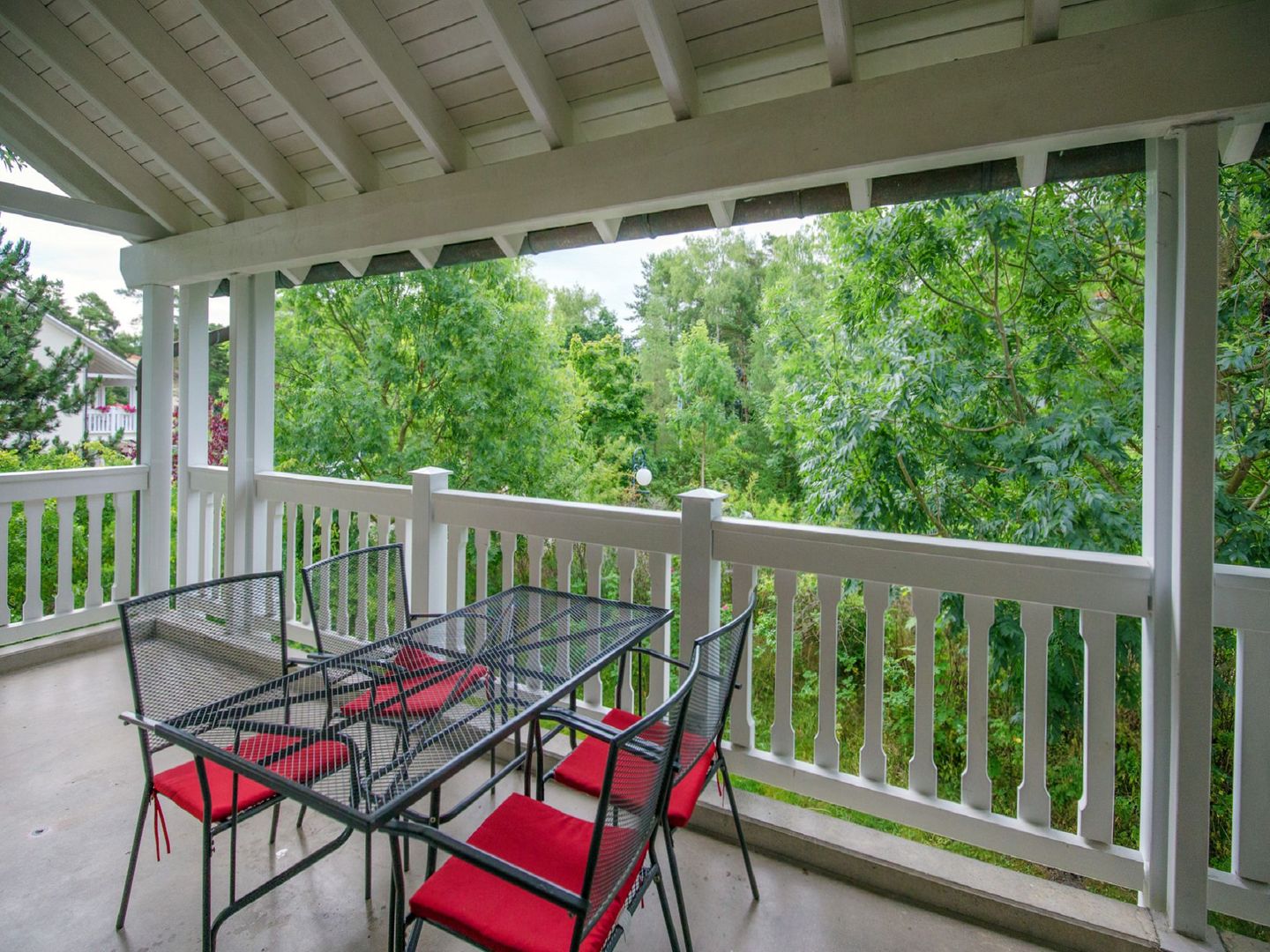 Dünenpark Binz Komfortplus Ferienwohnung mit 2 Schlafzimmern und Balkon im Obergeschoss (280) Insel Rügen - Balkon